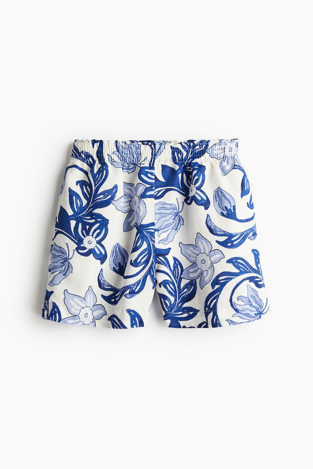 Pantalon corto en mezcla de lino - H&m фото 4