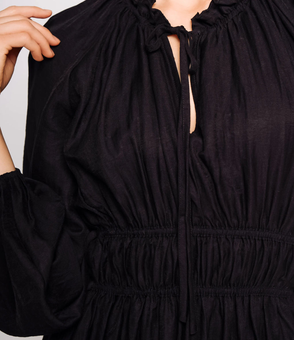 Платье #КТ1515, чёрный - Dommod фото 5