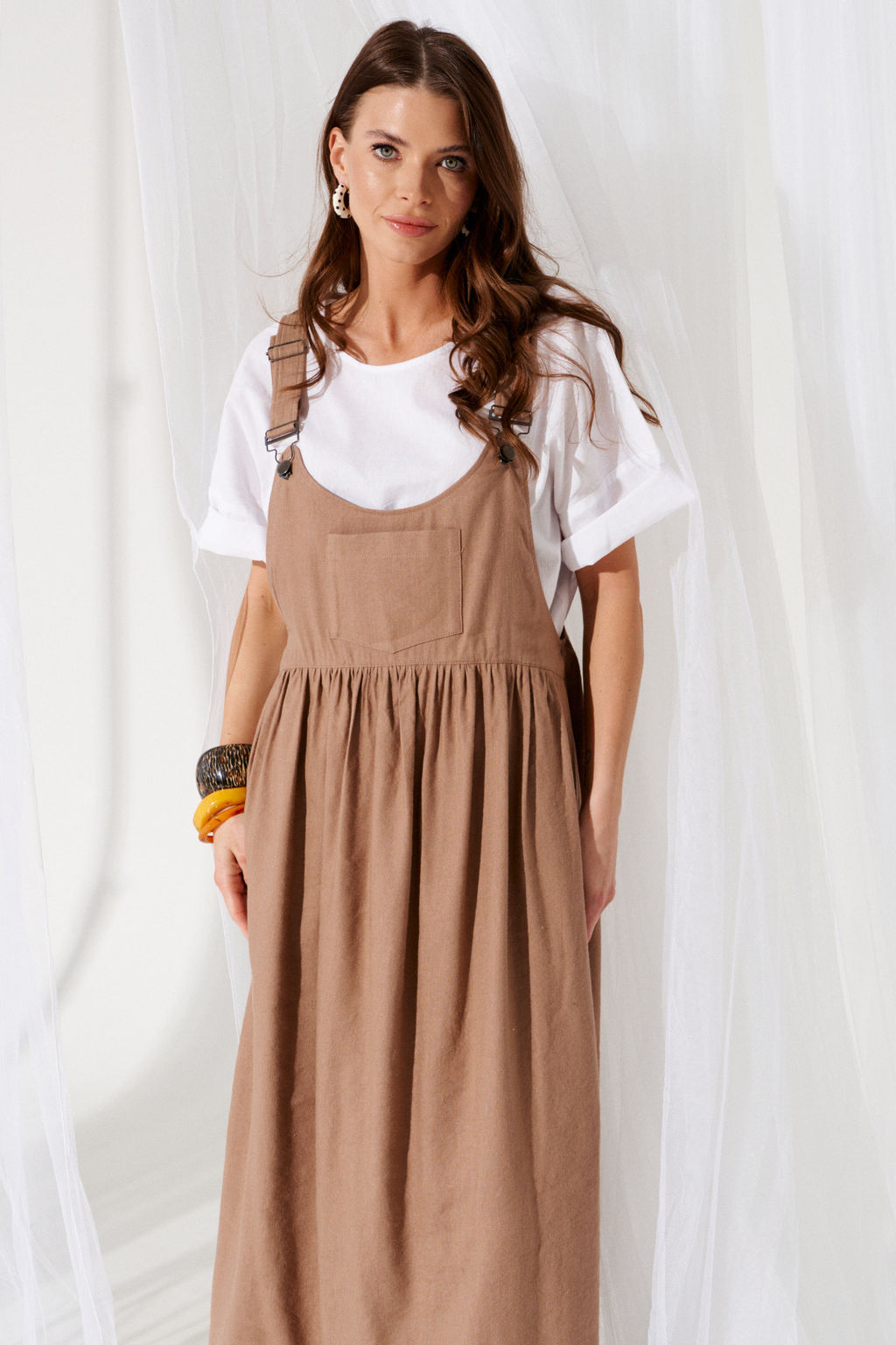 Комплект 2х предметный (сарафан+блузка) - Elletto фото 5