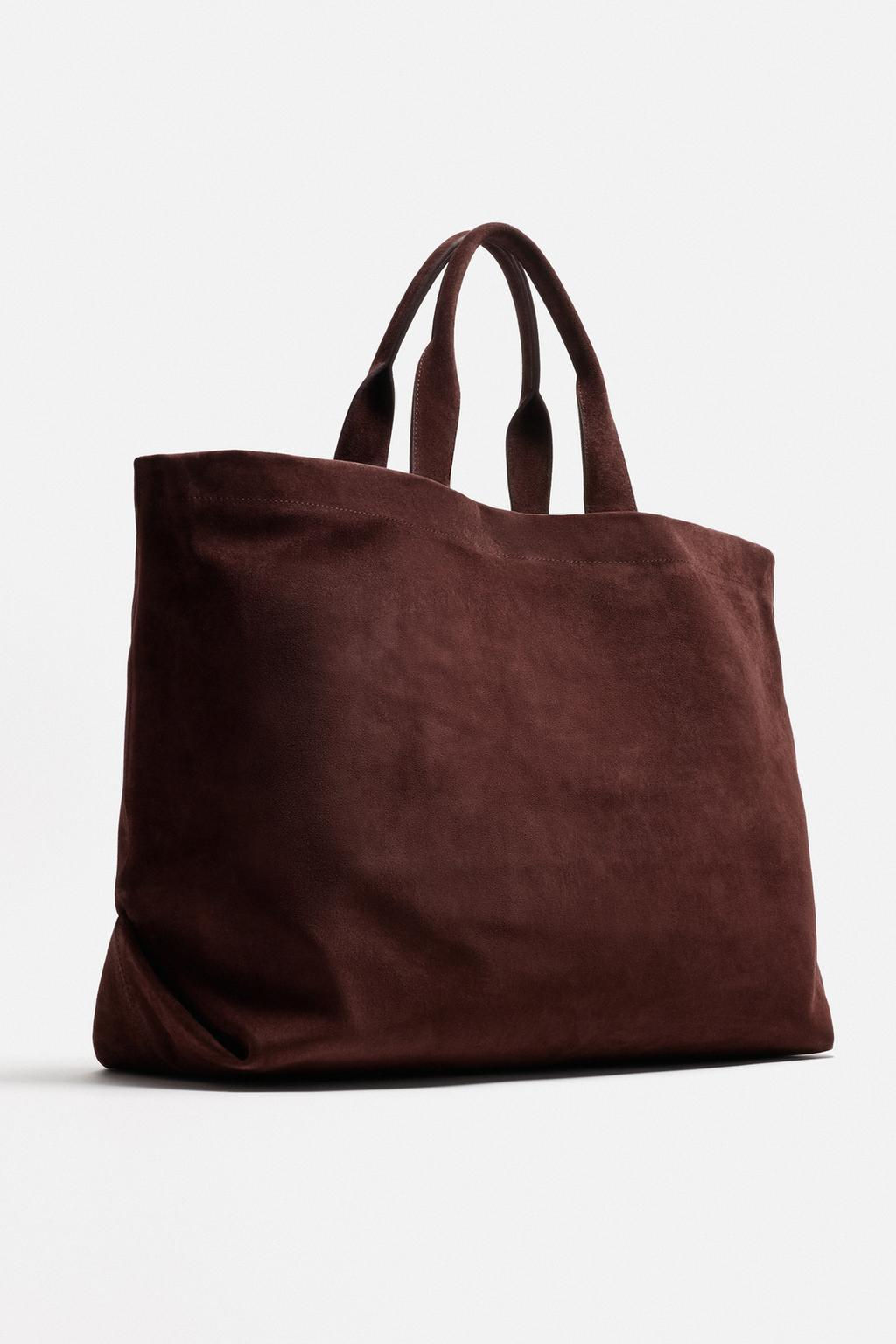 LEATHER SHOPPER BAG - LIMITED EDITION - Zara фото 4