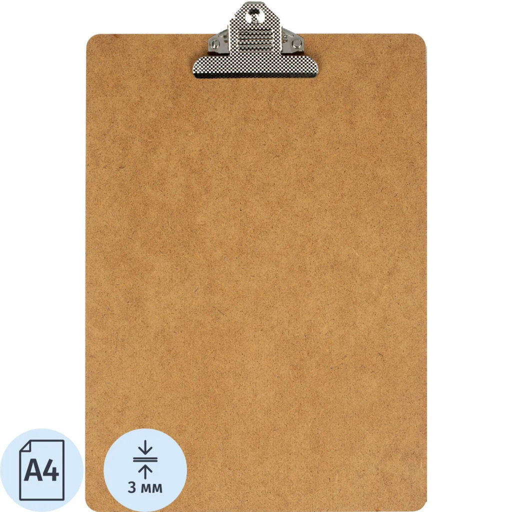 Папка-планшет Attache A4 HDF 230х326 бабочка  фото 2