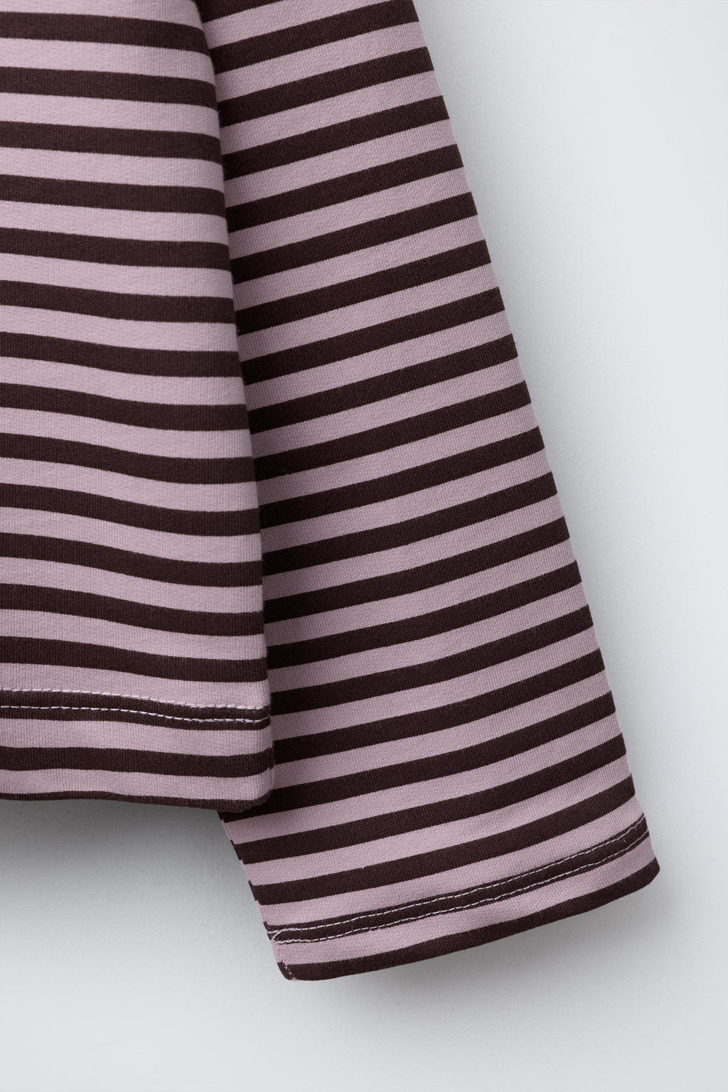 STRIPED T-SHIRT WITH EMBROIDERED SLOGAN - Zara фото 4