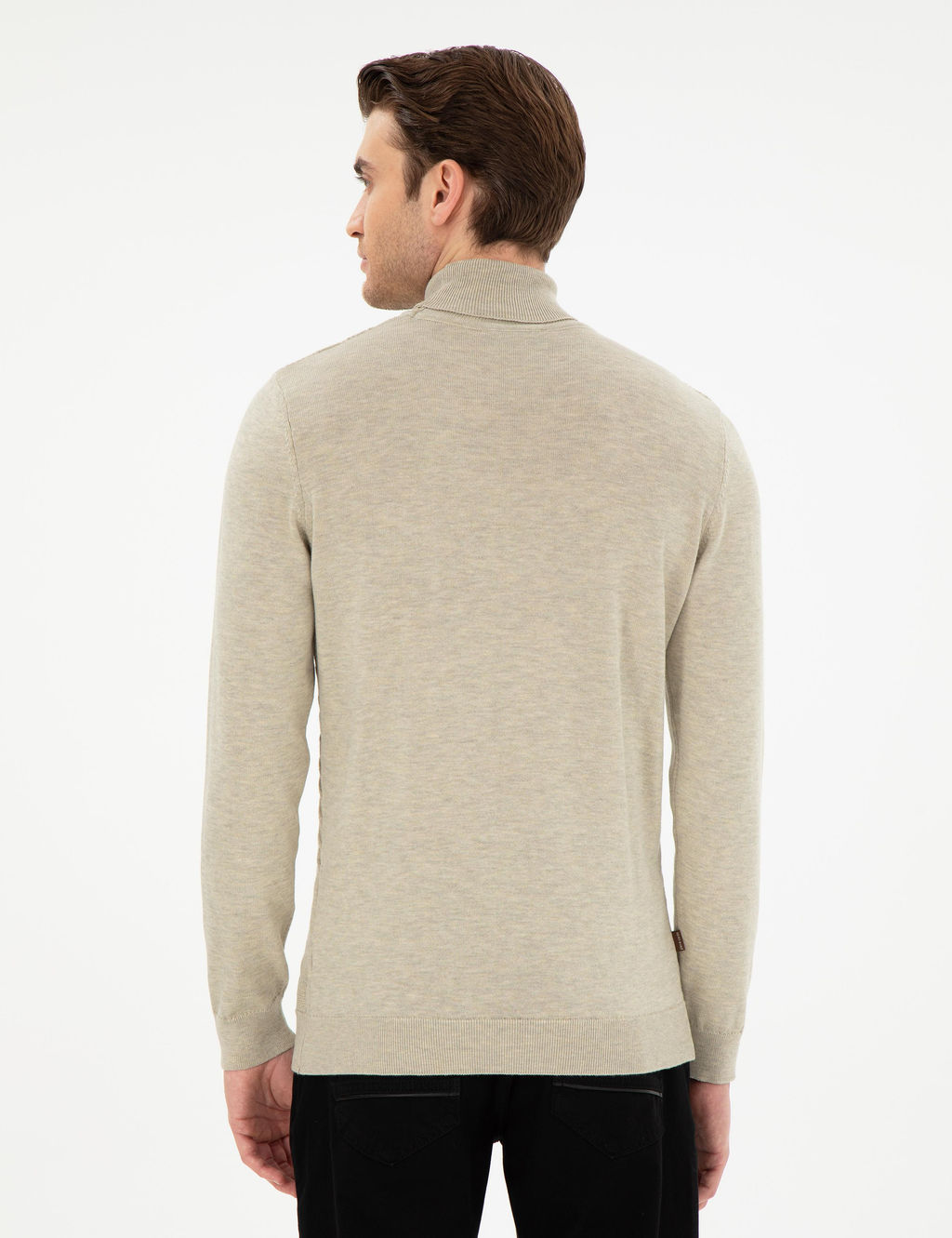 Kum Melanj Slim Fit Kazak