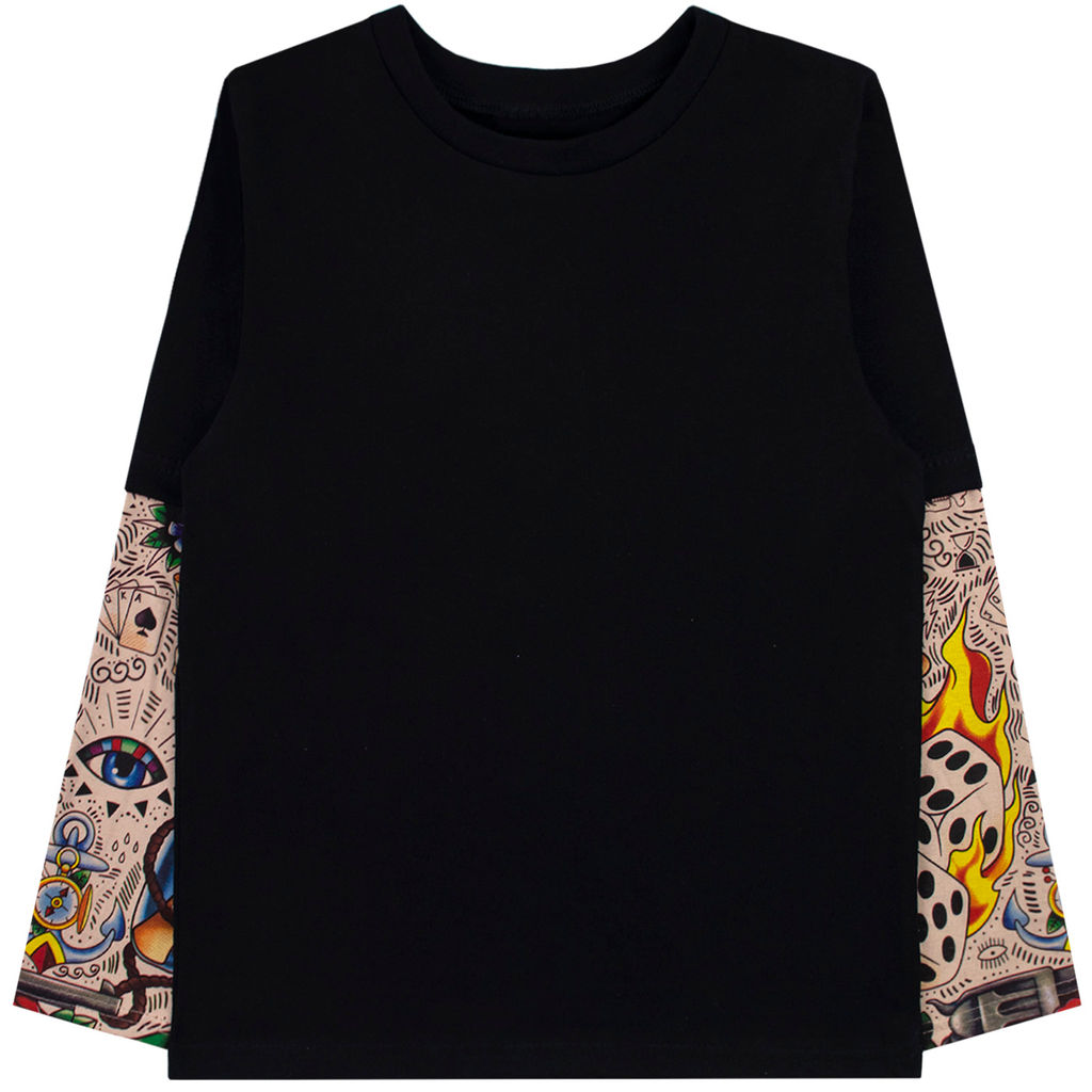 Джемпер с тату кулирка 1539100101 - Youlala фото 6