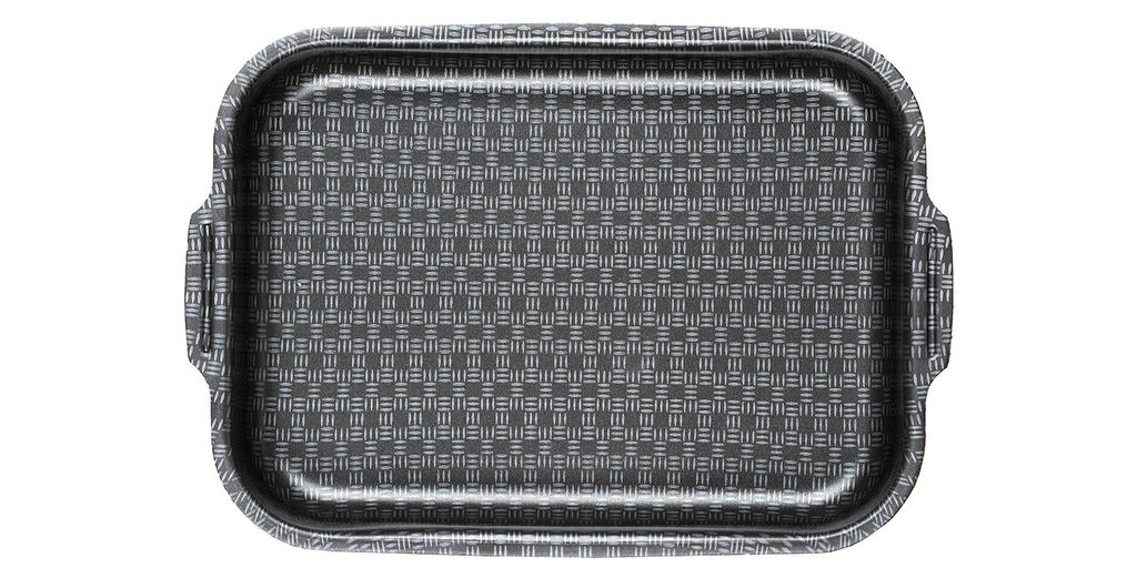 АП_Противень "Хозяюшка" 230*300 мм, б/кр., внутр.полихр.покр. арт. 60633014 Калитва