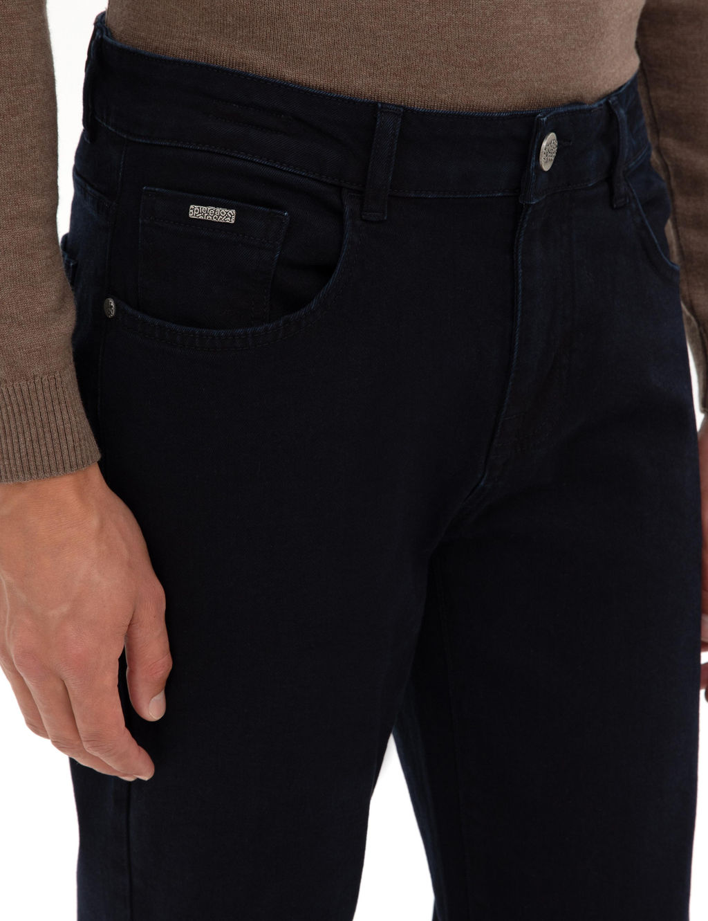Koyu Lacivert Regular Fit Jean Pantolon - Pierre cardin фото 5