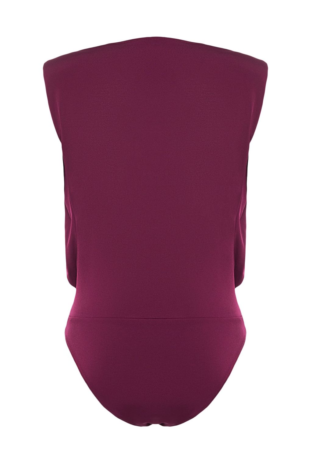 Murdum Vatkal? Kruvaze Yaka Esnek C?tc?tl? Orme Body TWOSS23BD00007