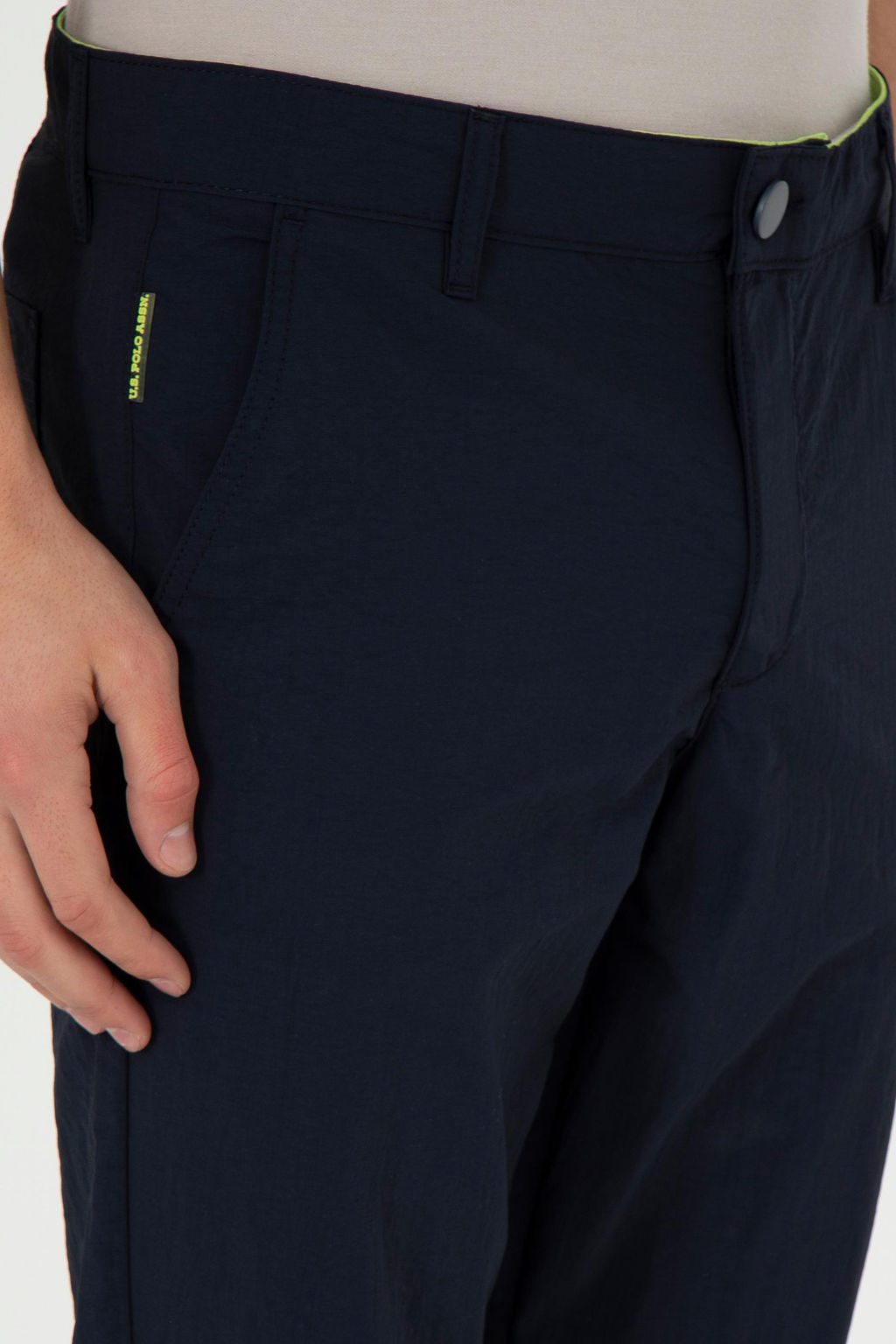 Мужские темно-синие брюки из плотной ткани Неожиданная скидка в корзине - U.s. polo assn фото 5