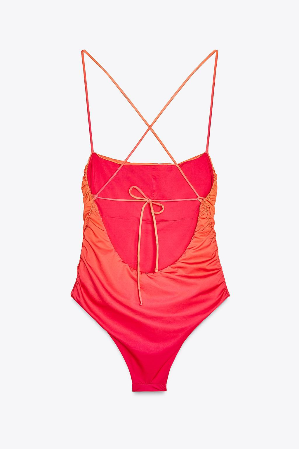 GATHERED SWIMSUIT - Zara фото 6