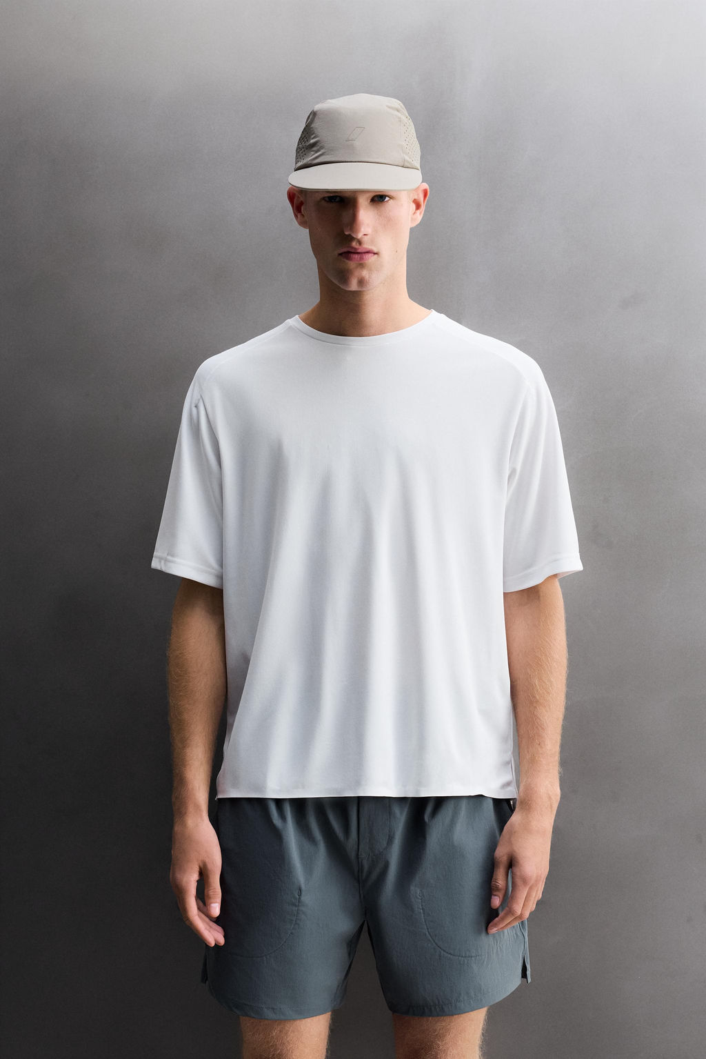 CAMISETA T?CNICA ESTRUCTURA PIQU? / Blanco