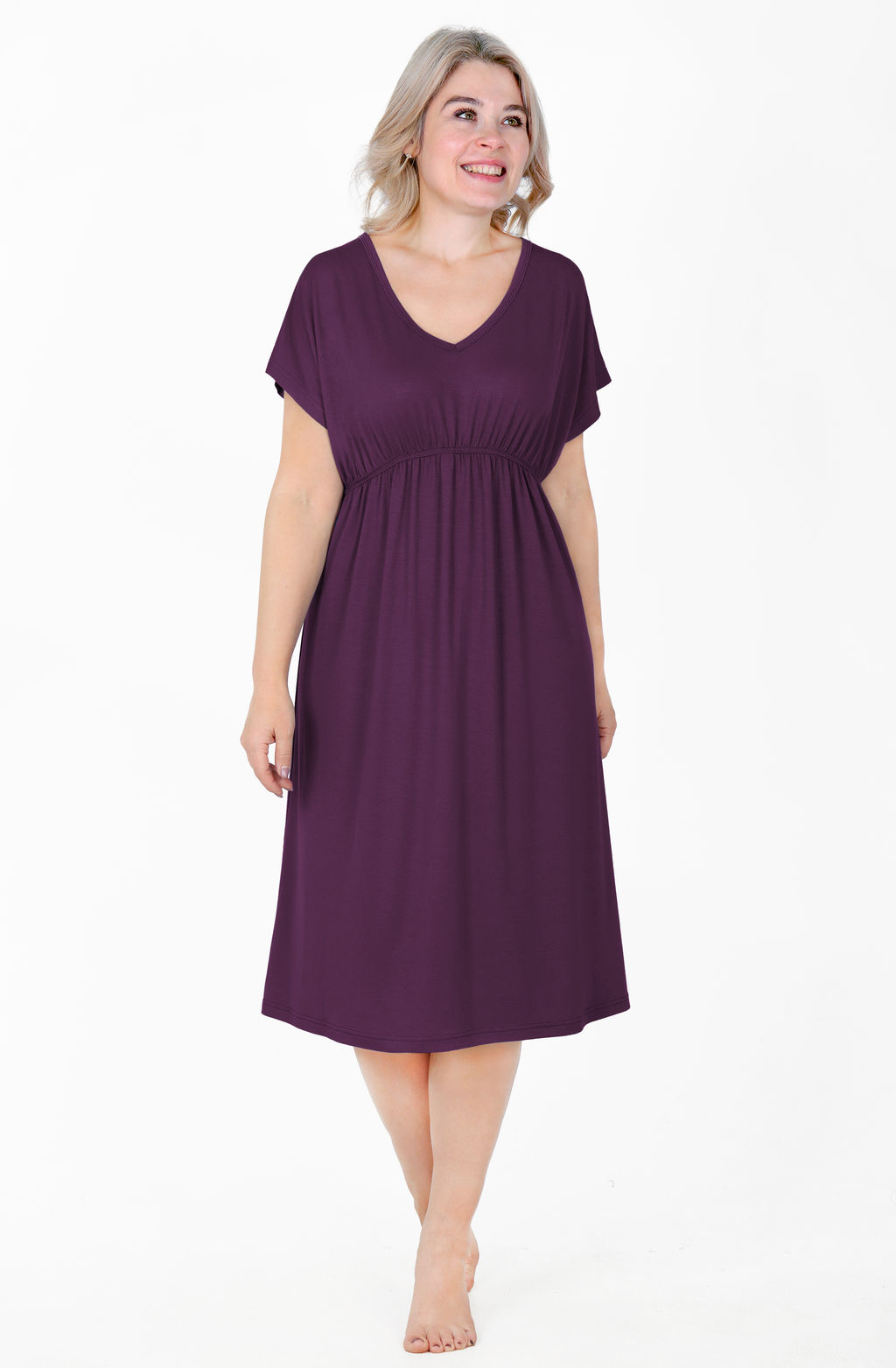 Сорочка Афина С-293 (46-62) вискоза - Лотос фото 13