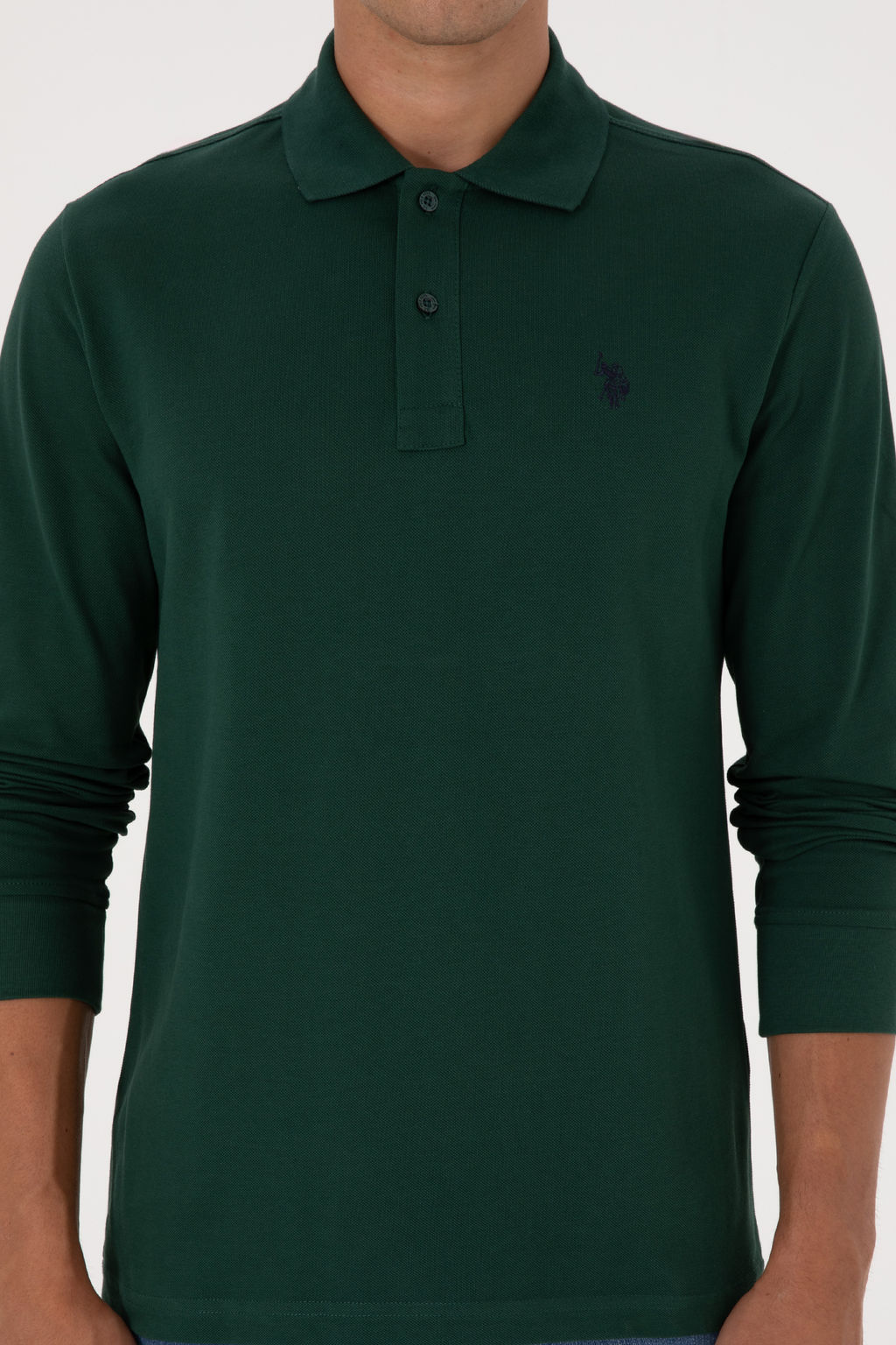 Erkek Koyu Ye_il Basic Sweatshirt Sepette S_rpriz _ndirim - U.s. polo assn фото 13