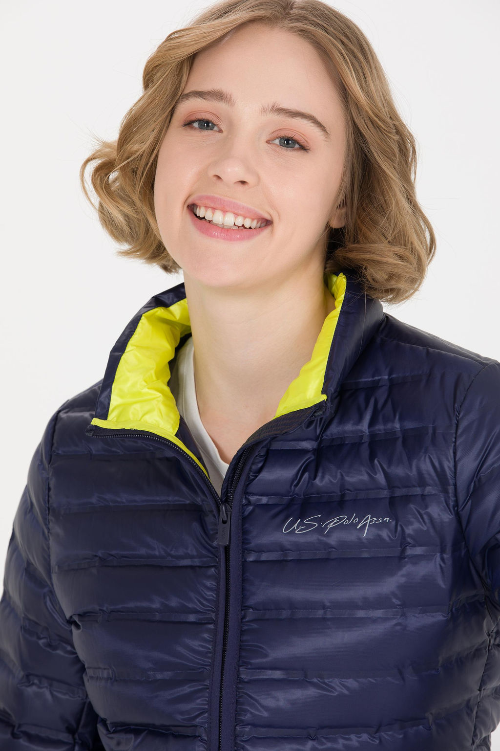 Женское темно-синее пальто - U.s. polo assn фото 15
