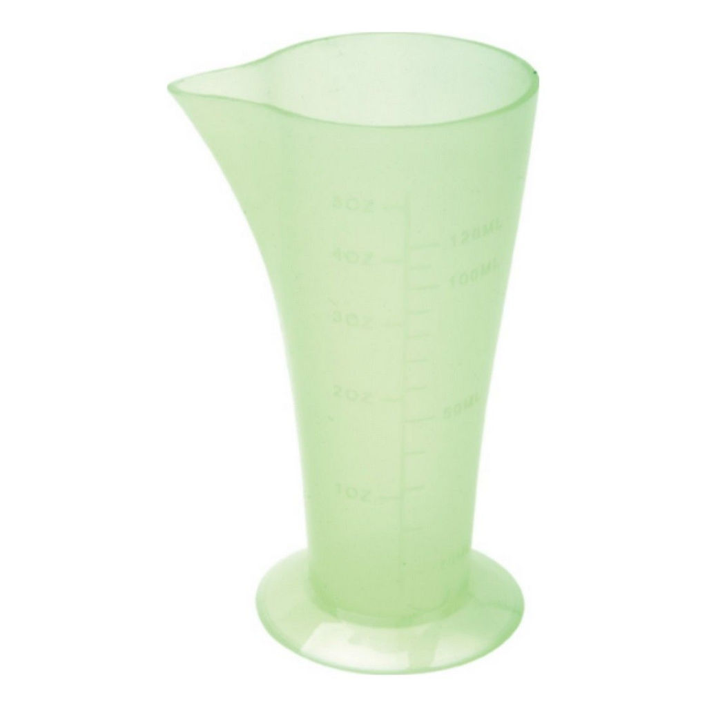 Dewal Стакан мерный с носиком JPP061F, пластик, зеленый, 120 мл  фото 2