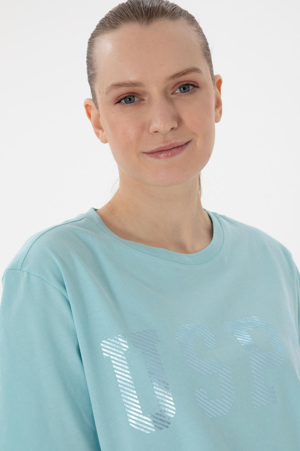 Kad_n Aqua Basic Ti__rt Sepette S_rpriz _ndirim - U.s. polo assn фото 2