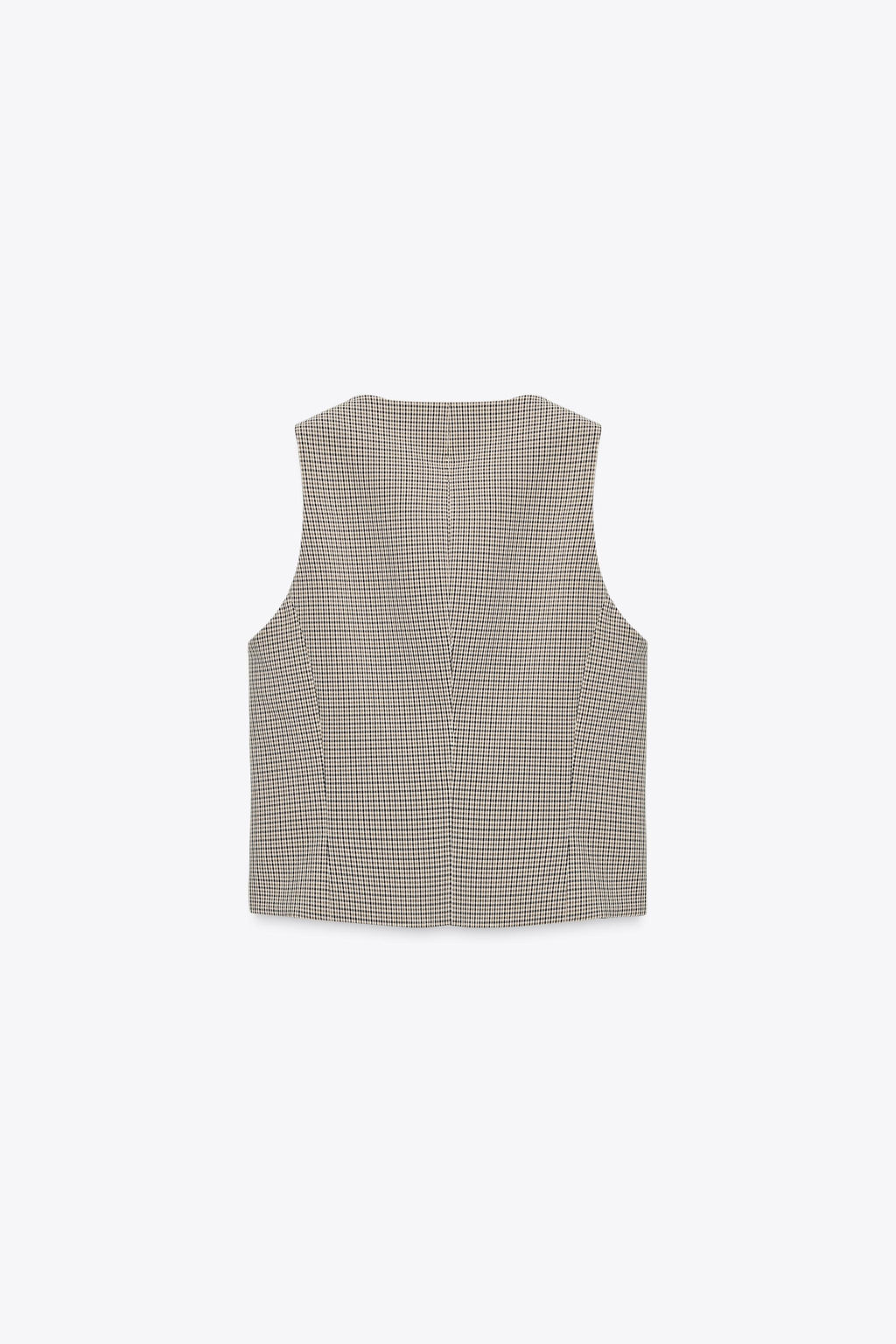 CHECK GILET - Zara фото 8