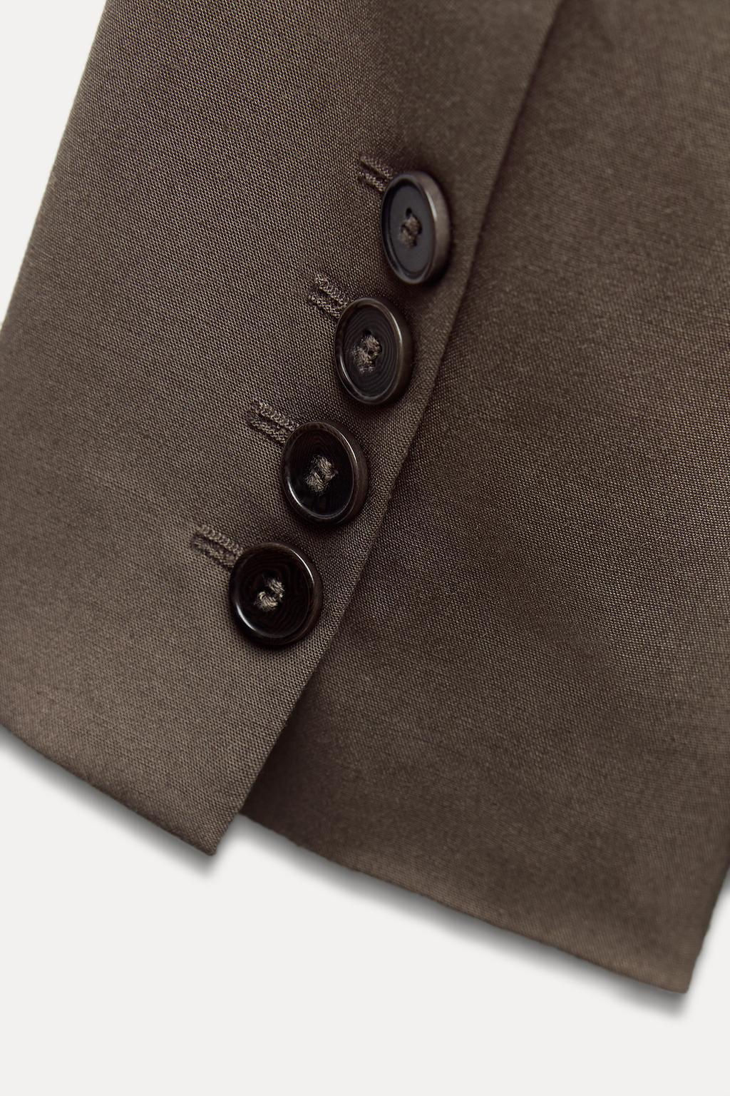 ZW COLLECTION OVERSIZE BLAZER - Zara фото 13