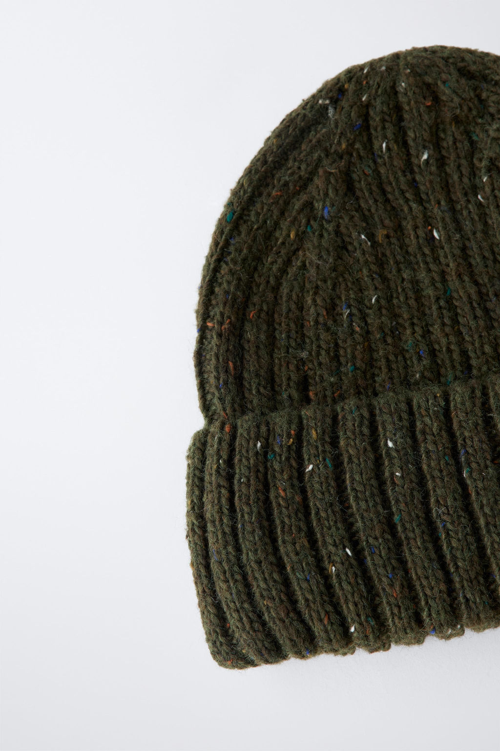 AGES 3-14 / KNITTED POM-POM HAT WITH WOOL - Zara фото 3