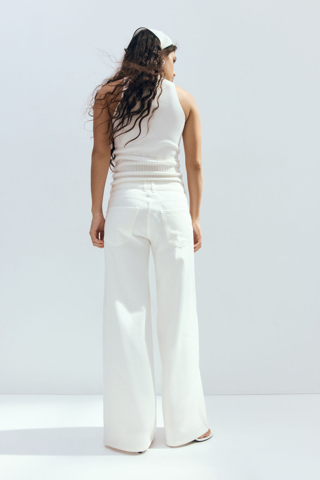 Wide Regular Waist Jeans - H&m фото 10