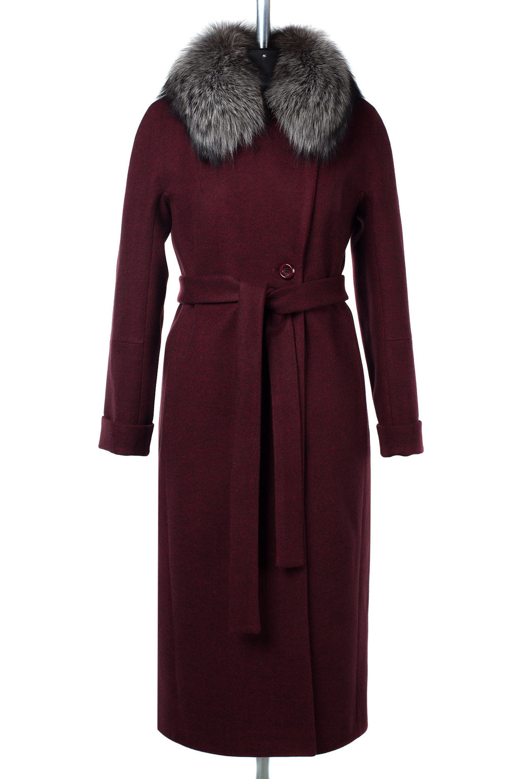 Пальто женское утепленное (пояс) - El podio фото 9