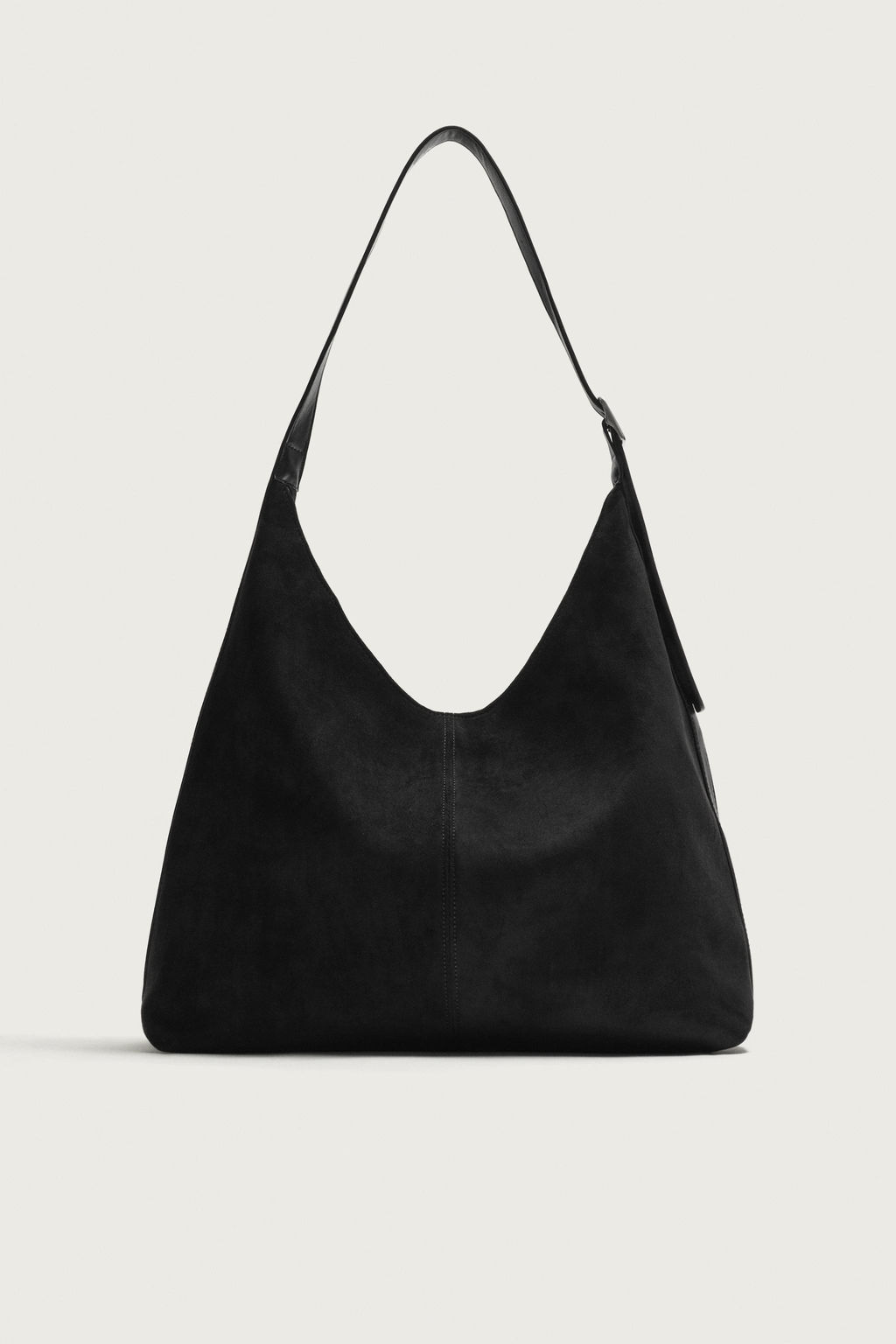 BOLSO SHOPPER LISO / Negro - Zara фото 2