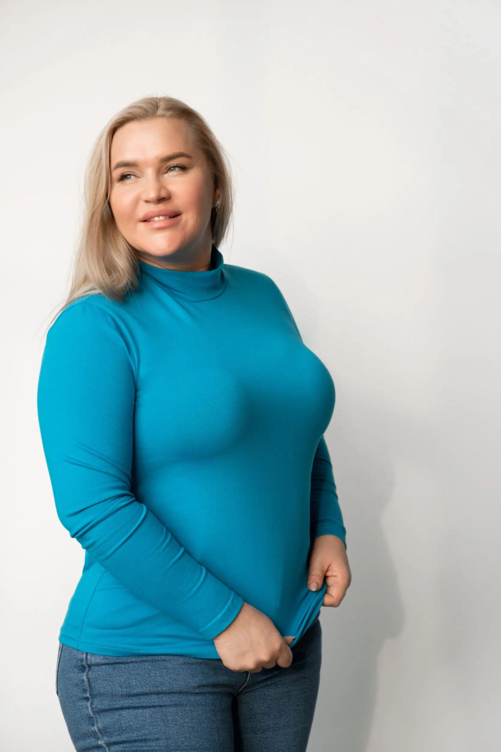 Водолазка ДЖ 009-5 Бирюзовый - T.C.T фото 6