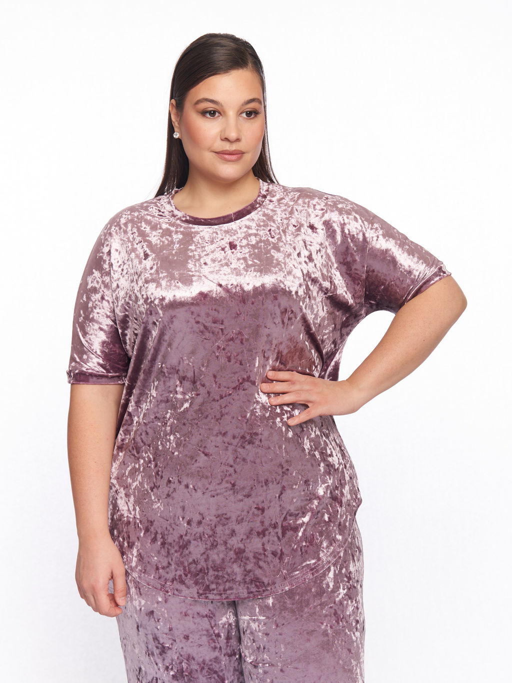 Костюм бархатный KO42911PUR39 - Артесса фото 2