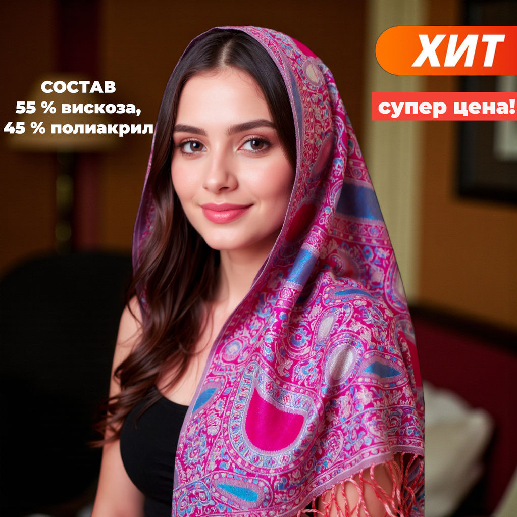 Женский шарф - Acasta фото 2