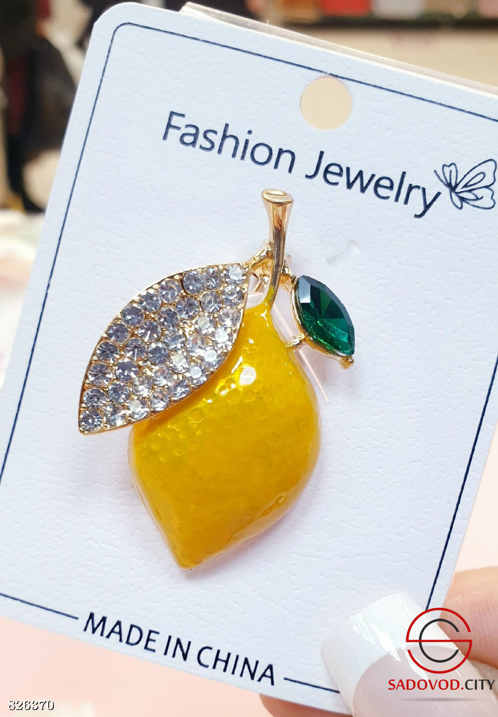 Брошь женская на булавке