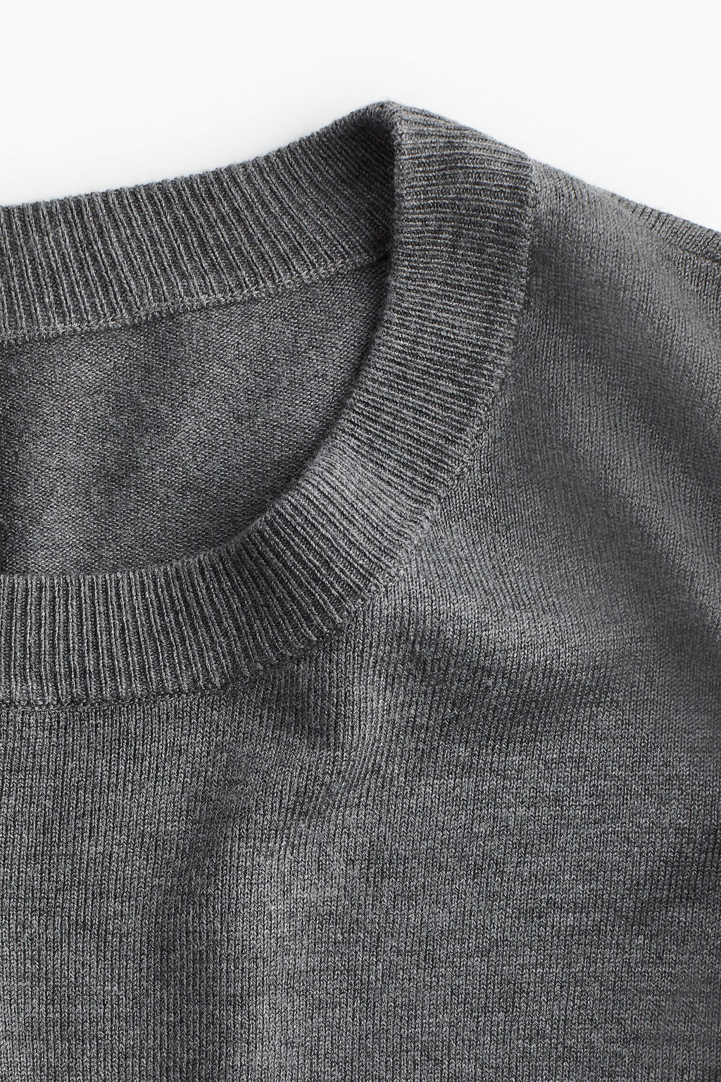 Jersey corto en punto fino - H&m фото 5