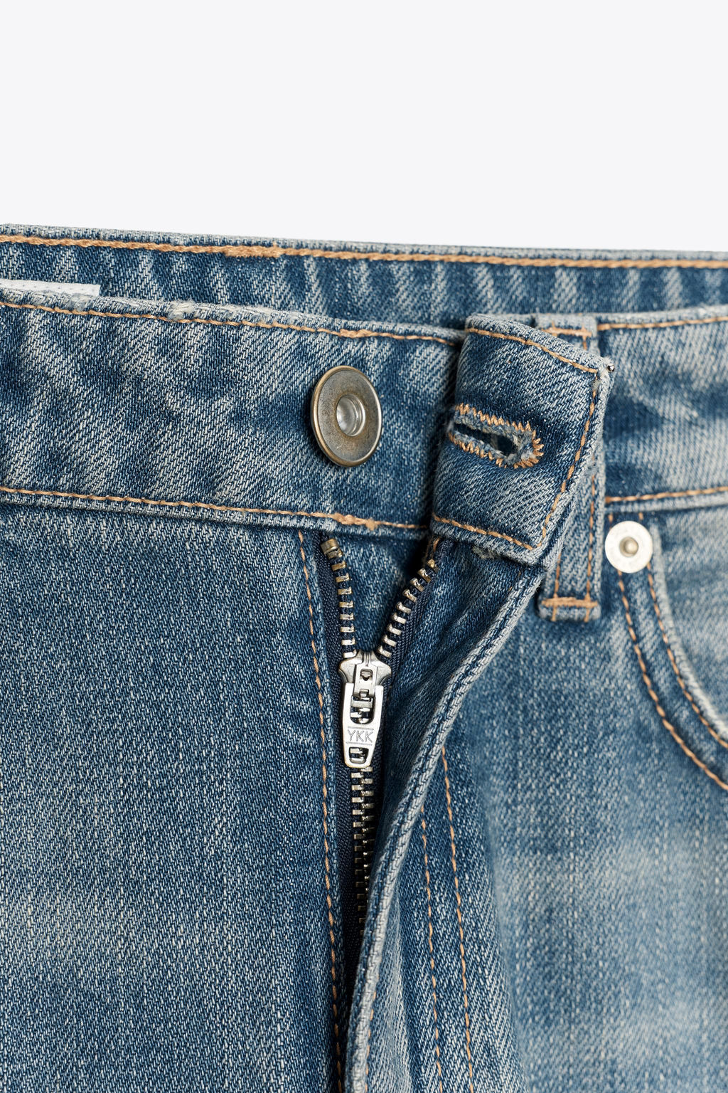 TRF MID-WAIST BAGGY BALLOON JEANS - Zara фото 10