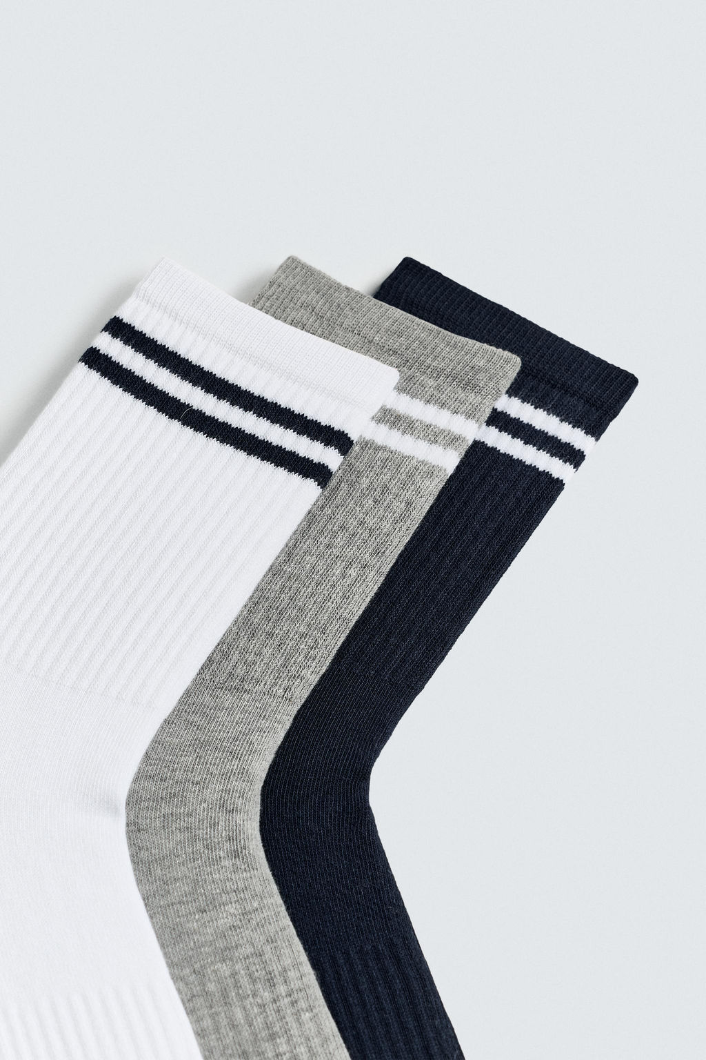 STRIPED SOCKS 3-PACK