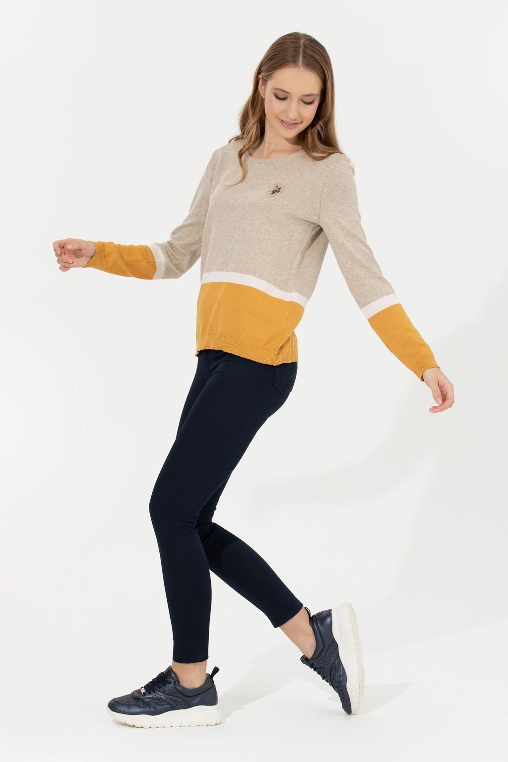 U. S. Polo Assn Женские темно-синие брюки - U.s. polo assn фото 3