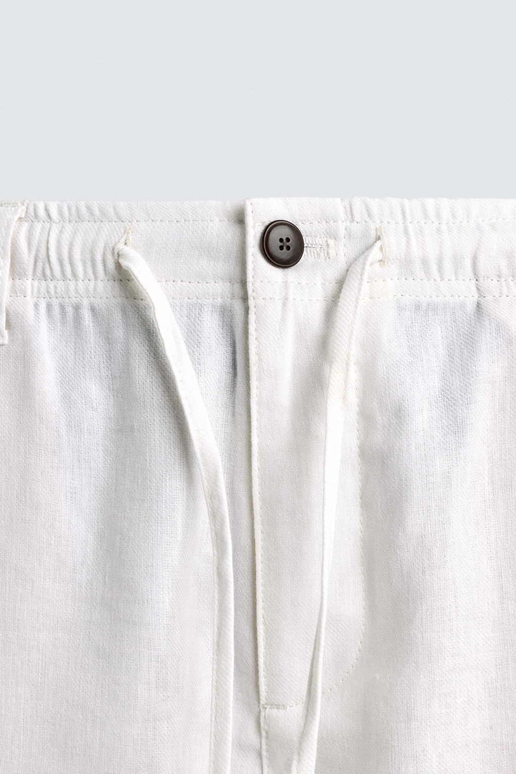 PANTAL?N RELAXED FIT ALGOD?N - LINO / Marr?n / Topo - Zara фото 9