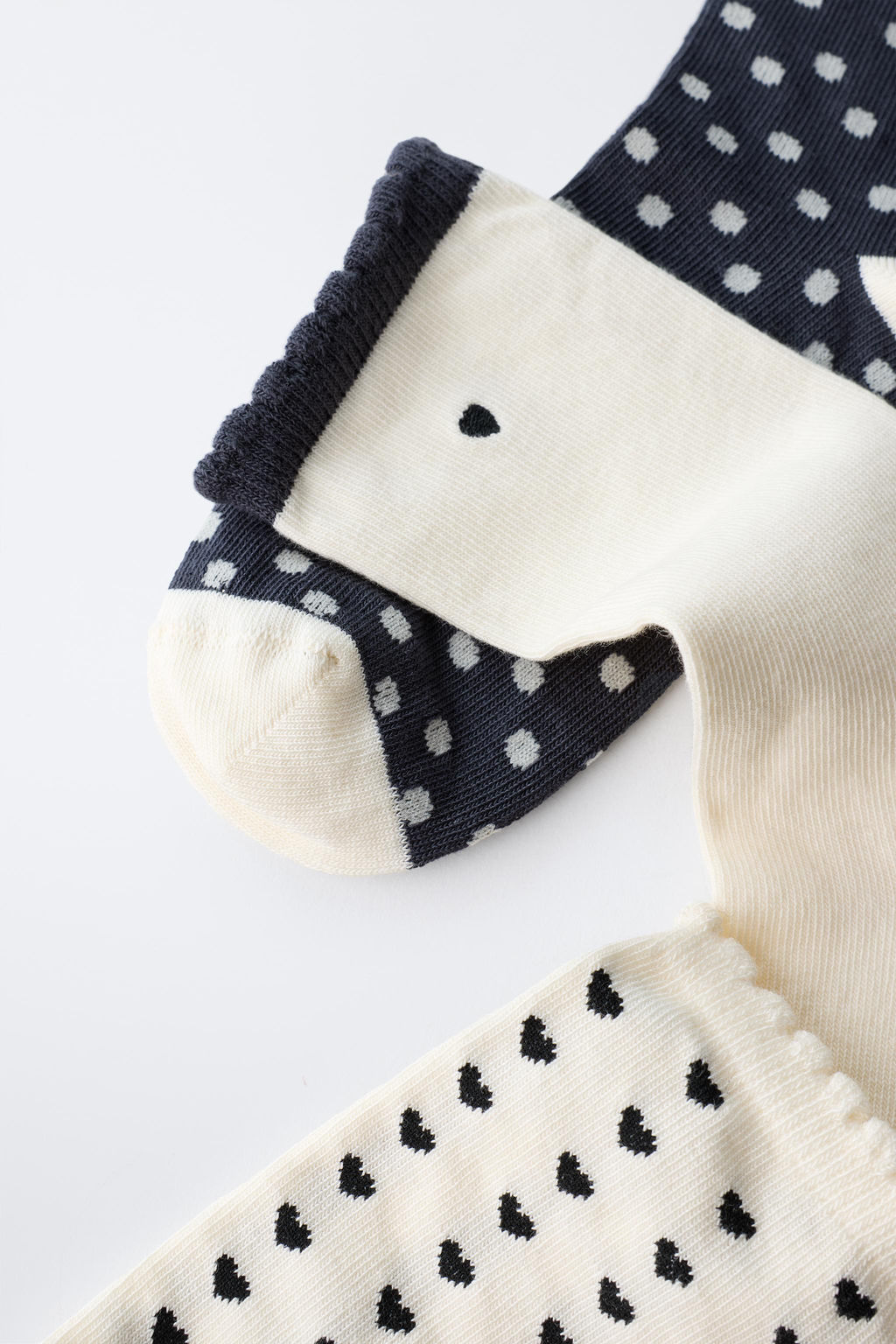3-PACK OF HEART AND POLKA DOT SOCKS - Zara фото 2
