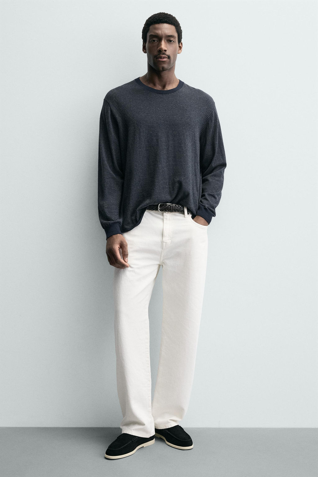 CASUAL LEATHER LOAFERS - Zara фото 2