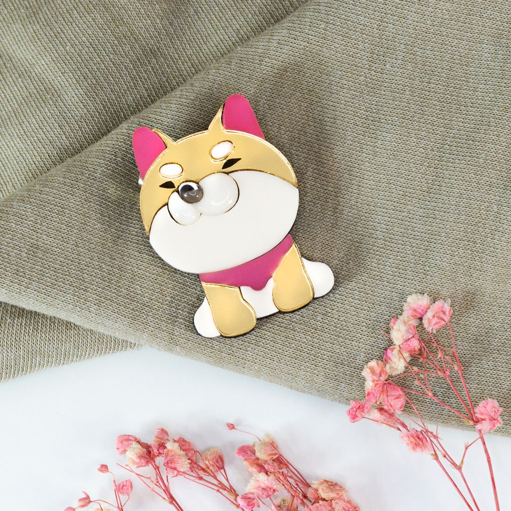 Брошь Корги № 3 - Orgalica фото 4