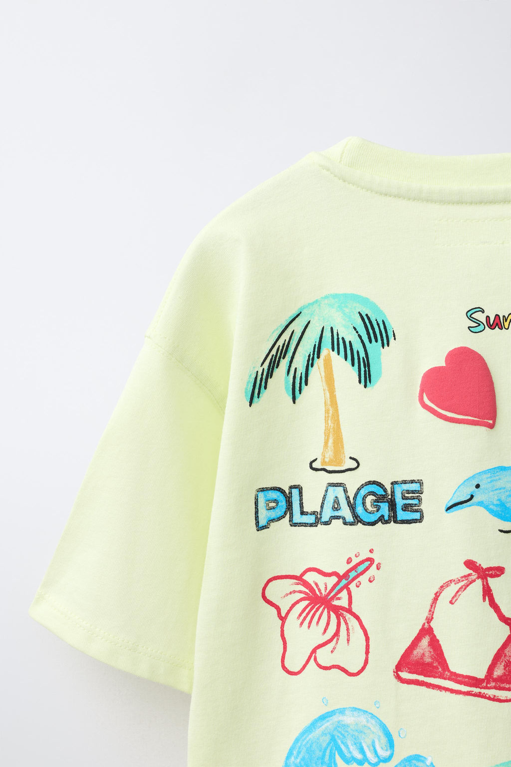 CAMISETA ESTAMPADA PLAYA / Lima - Zara фото 5