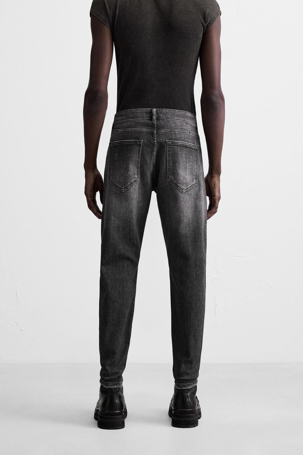 RIPPED SKINNY FIT JEANS - Zara фото 21