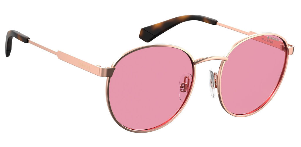 Солнцезащитные очки Polaroid Kids PLD 8039/S Золотой, детские  фото 3