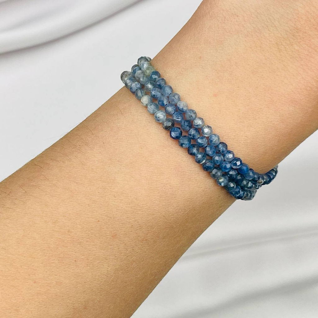 Бусины для украшений из Кианита огранка