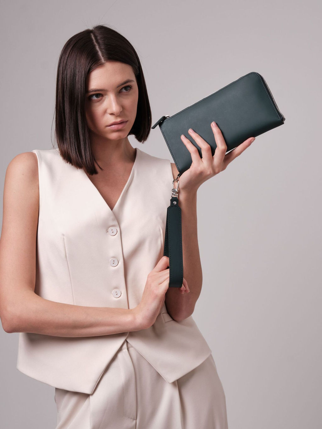 Сумка кожаная Azaro 30647 форест