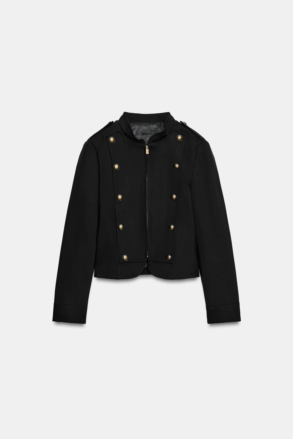 BLAZER ENTALLADA BOTONES / Negro - Zara фото 4