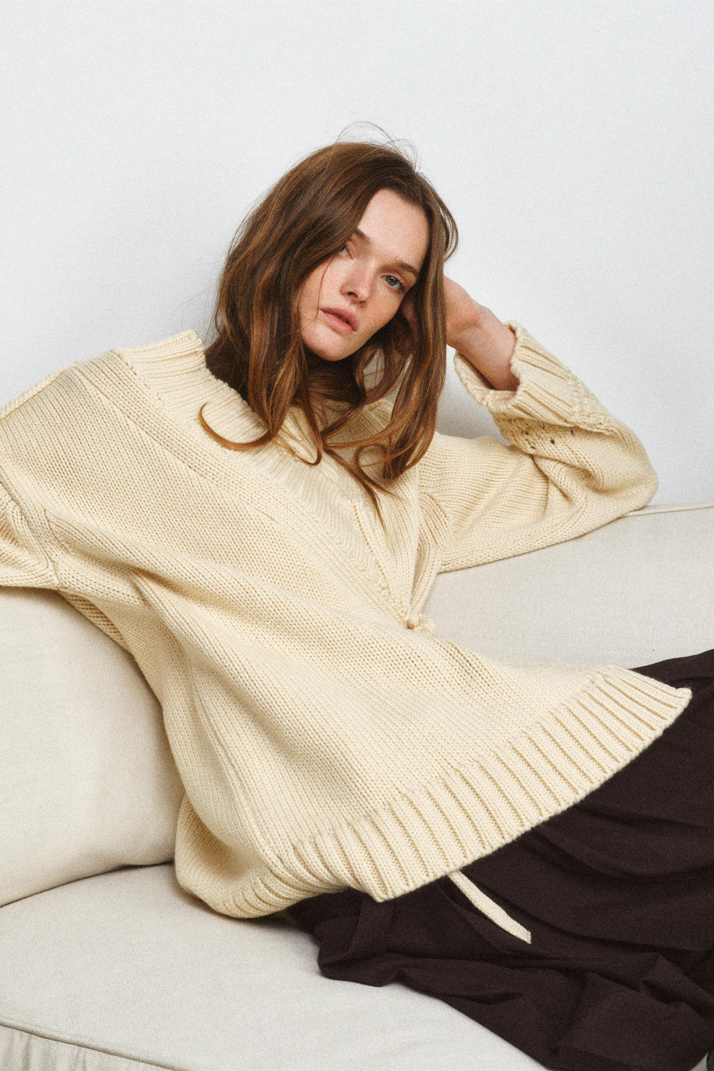 WRAP KNIT KIMONO CARDIGAN - Zara фото 6