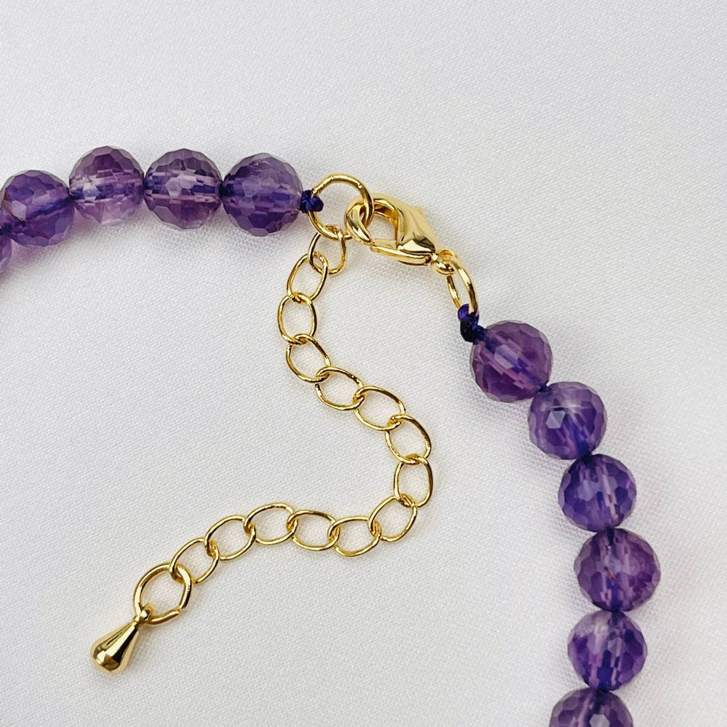 Браслет из Аметиста 17 см +