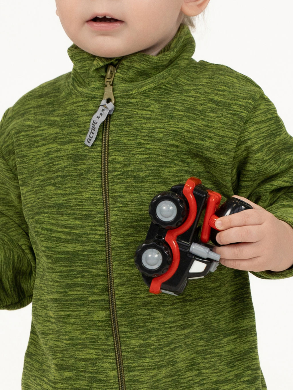 Комбинезон детский флисовый серый - Утенок фото 12