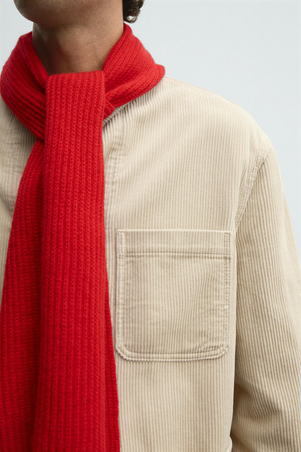 CORDUROY POCKET JACKET - Zara фото 6