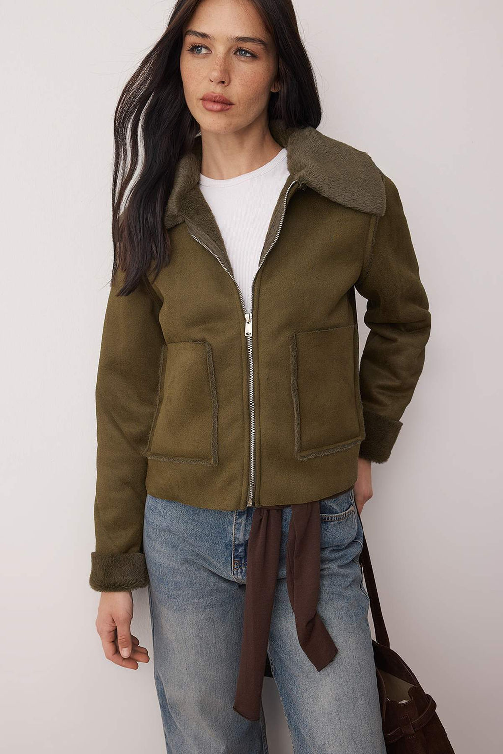 Koyu Kahverengi Regular Mont TWOAW26MO00166 - Trendyolmilla фото 5