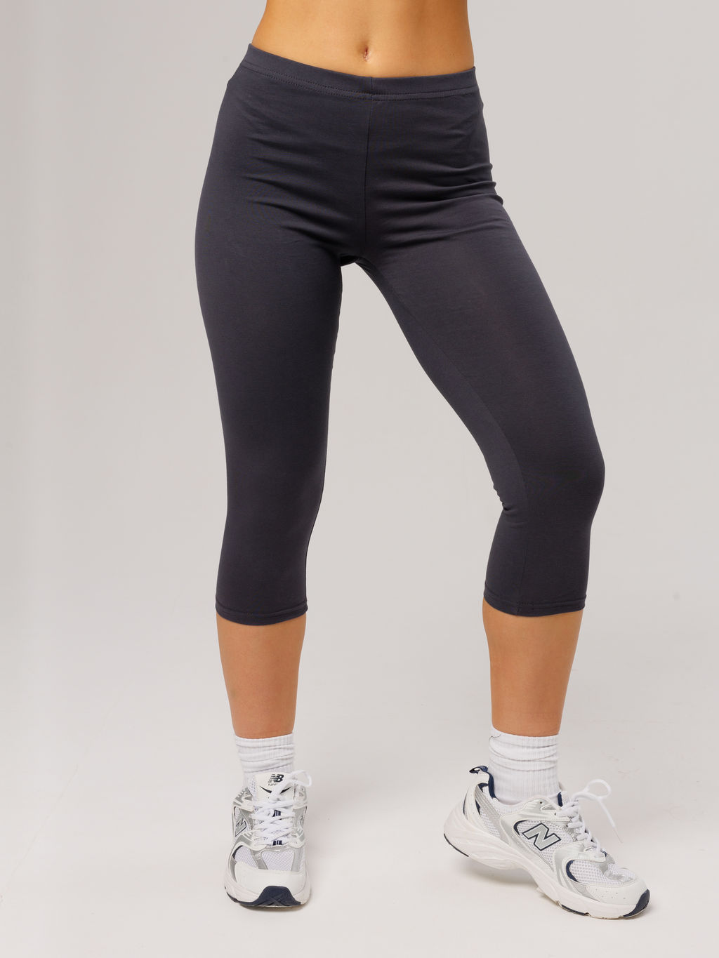 Трикотажные женские бриджи LINGEAMO графит КБ-24 (33)  фото 4