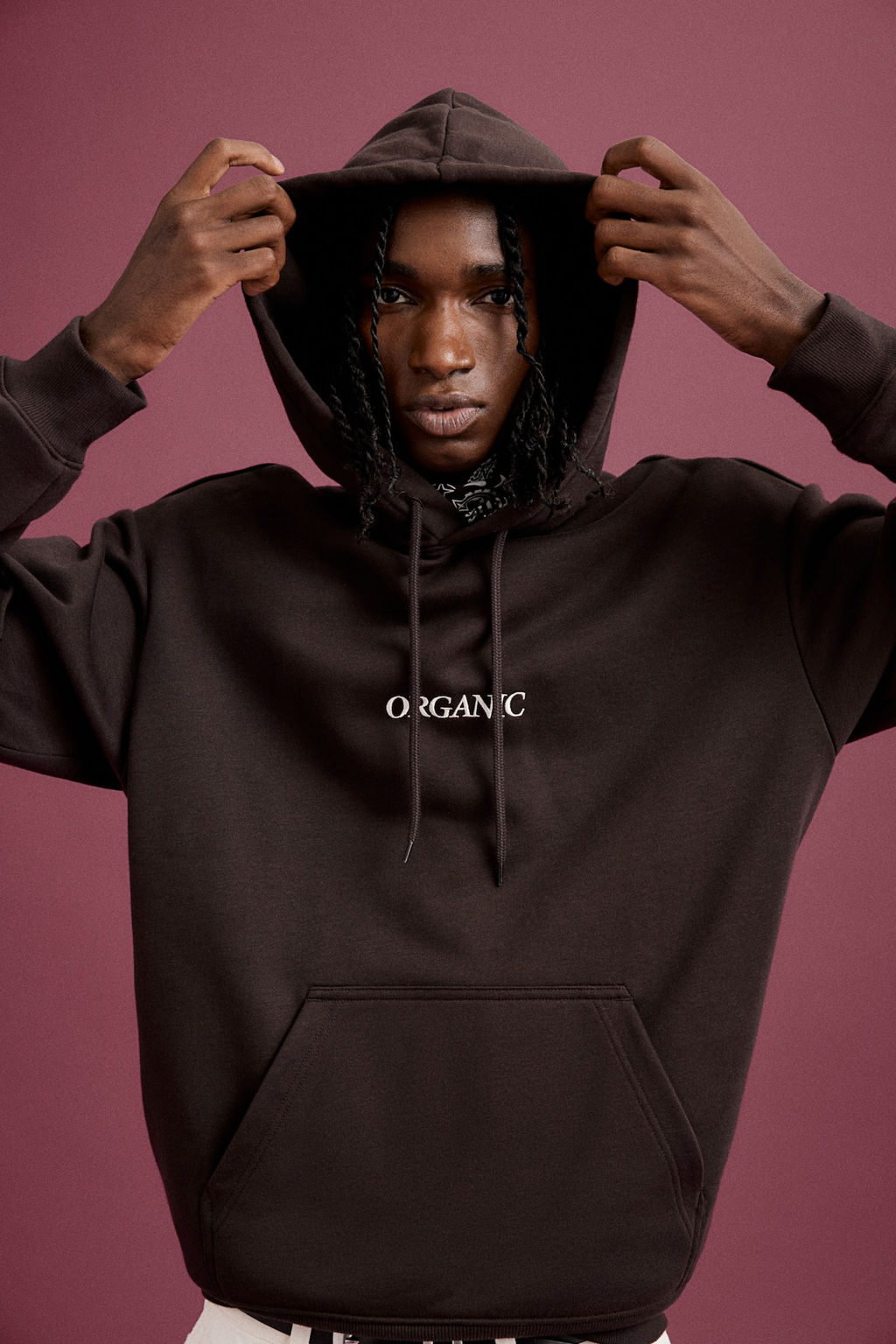 Sudadera con capucha y estampado Loose Fit - H&m фото 3